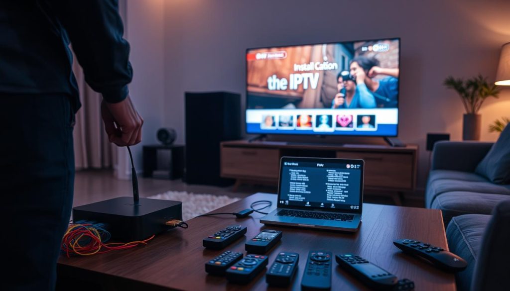 setting up IPTV equipment and installation process setting up IPTV equipment and installation process