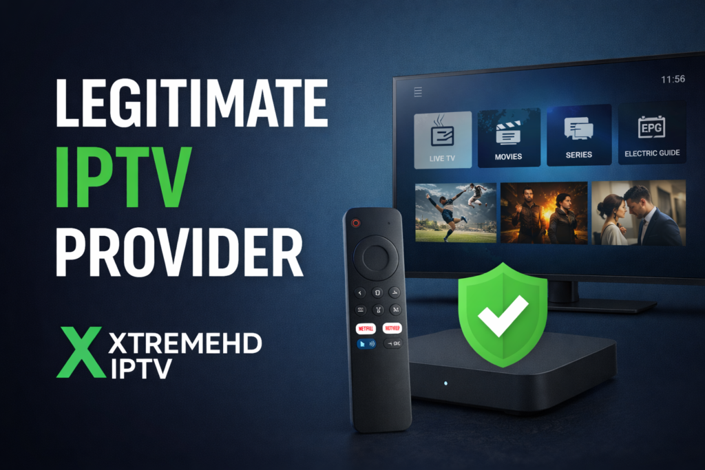 Legitimate IPTV Provider